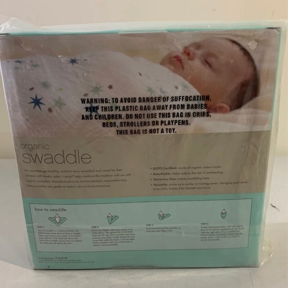 Bundle of 3 Organic Aden + Anais - Picture 3 of 7